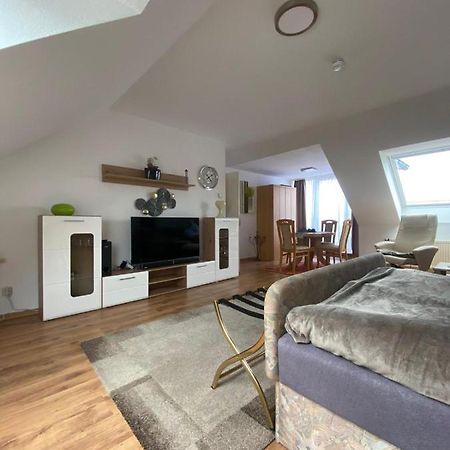Dachgeschoss Apartment Mit Ausblick Halle  Dış mekan fotoğraf