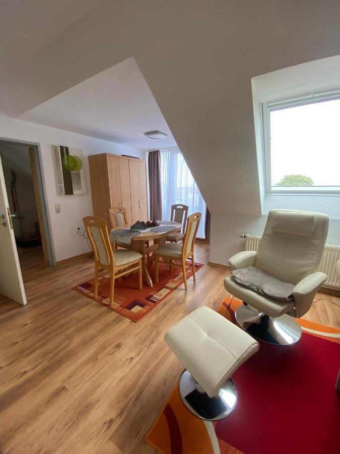 Dachgeschoss Apartment Mit Ausblick Halle  Dış mekan fotoğraf