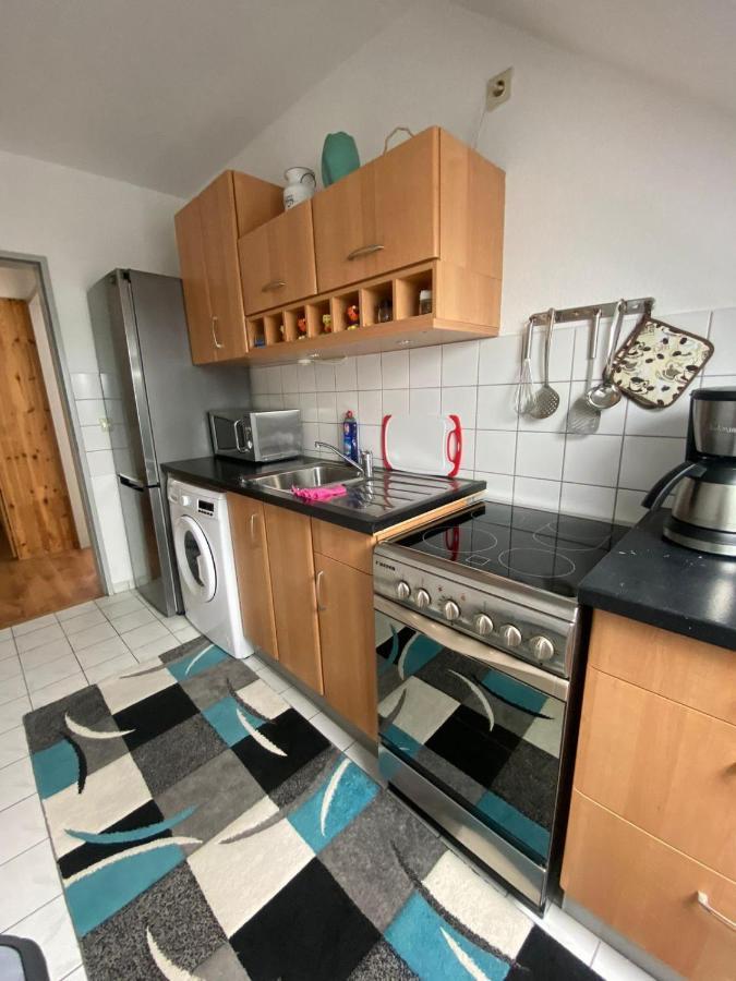 Dachgeschoss Apartment Mit Ausblick Halle  Dış mekan fotoğraf